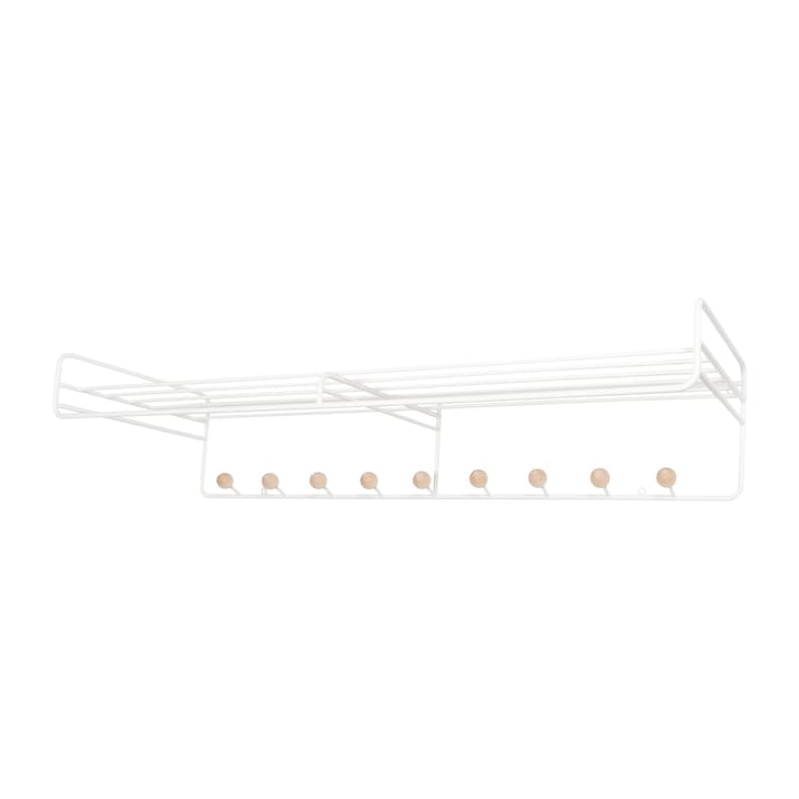 Bill Hat rack L hoedenplank - Wit - Maze