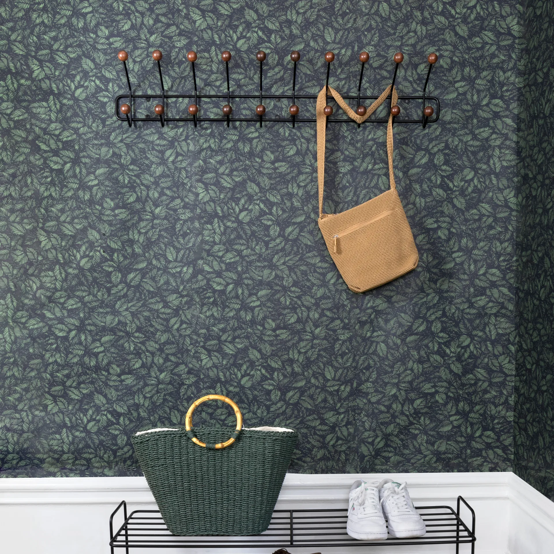 Bill Horizontal L, Zwart-donkerbruin Maze