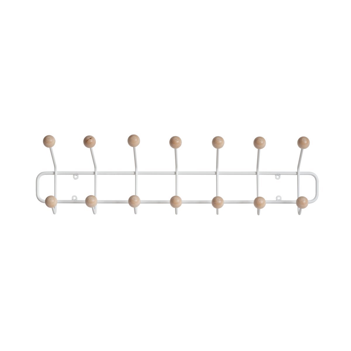 Maze Bill Horizontal S wit | Scandinavisch Interieur | Haken & hangers | Wit