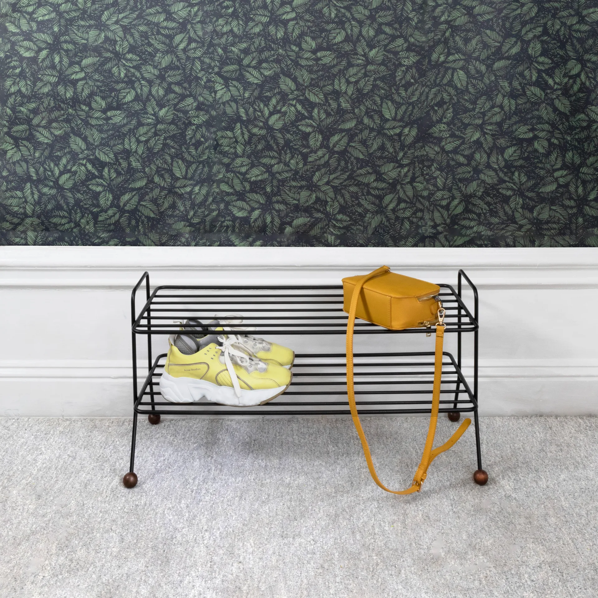 Bill schoenenrek, Zwart-donkerbruin Maze