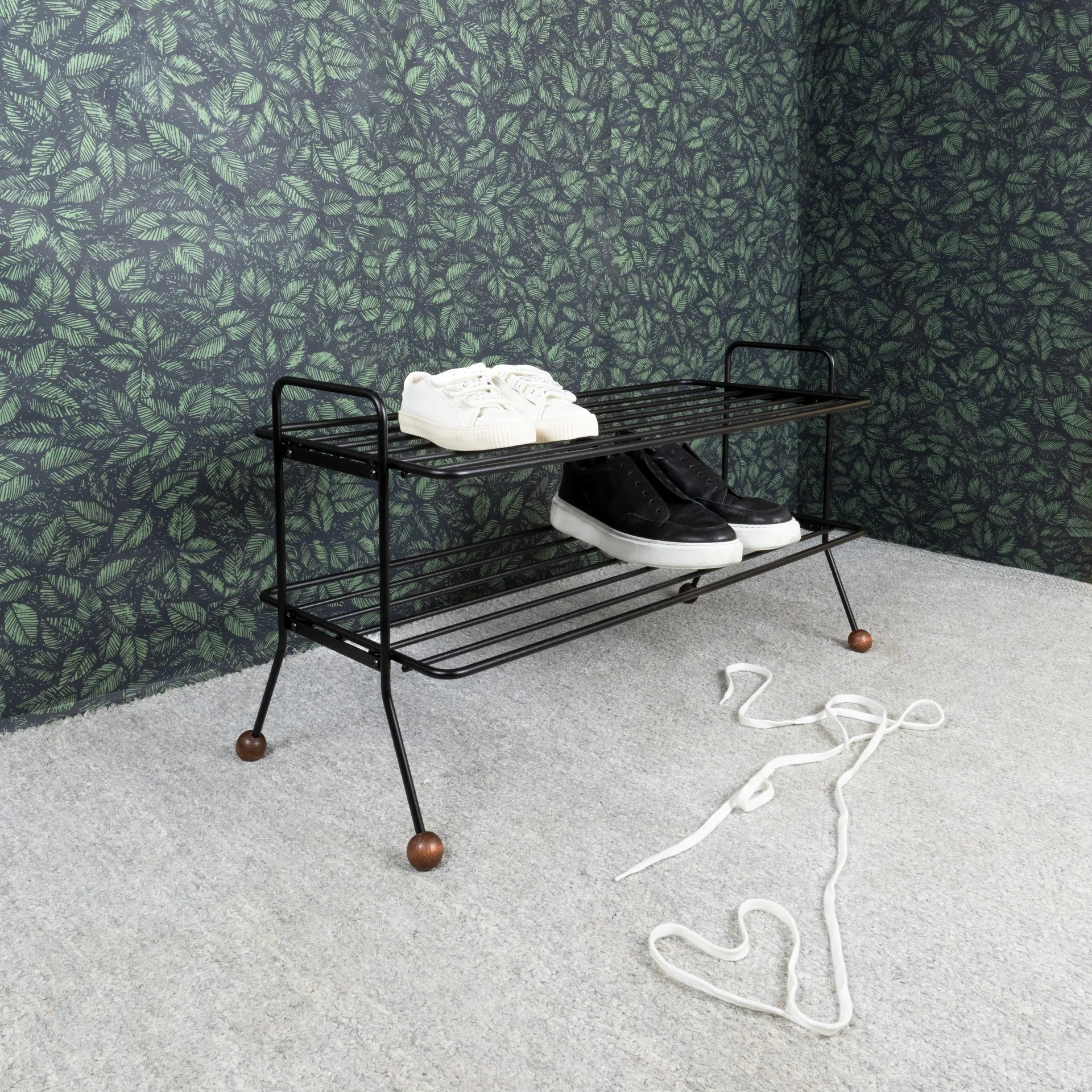 Bill schoenenrek, Zwart-donkerbruin Maze