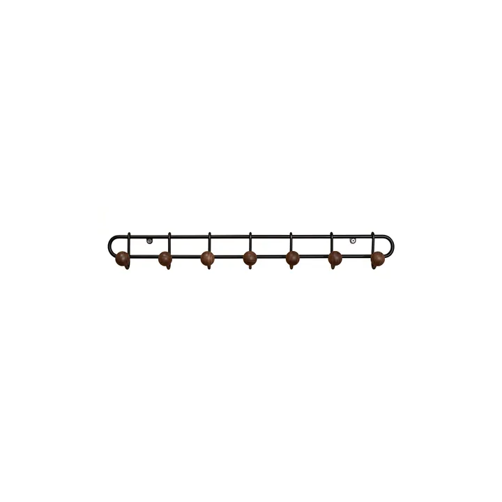 Bill Slim kapstok - Black-walnoot - Maze