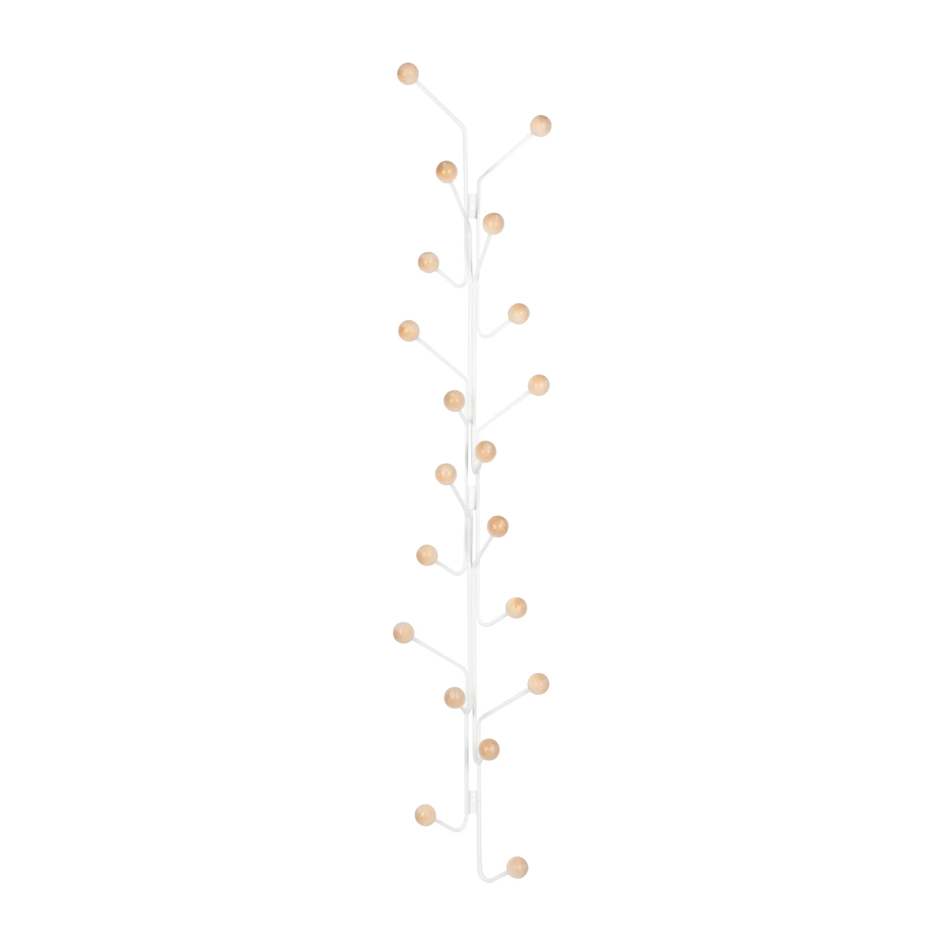 Bill Vertical kledinghanger, Wit Maze