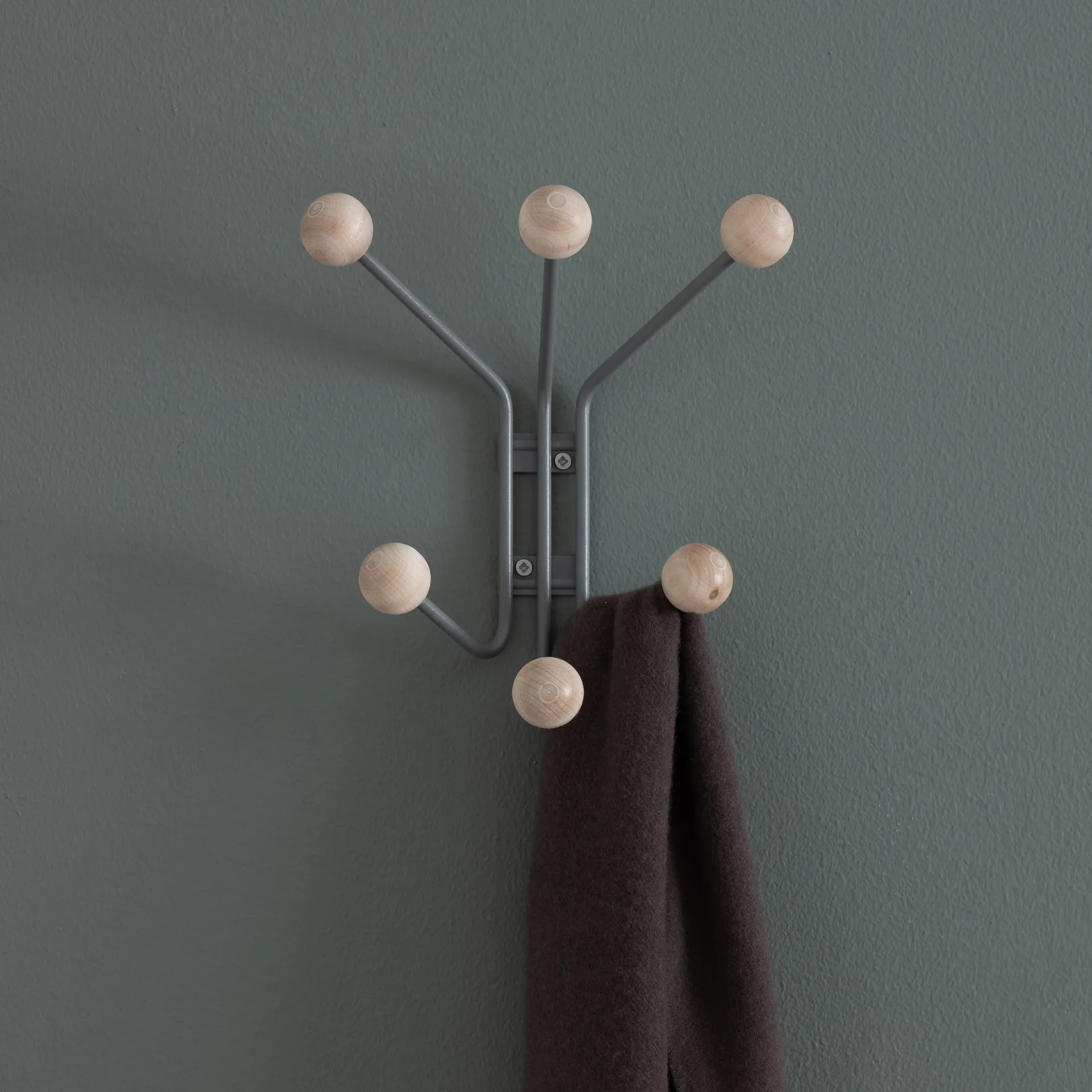 Bill XS kapstok, grijs Maze