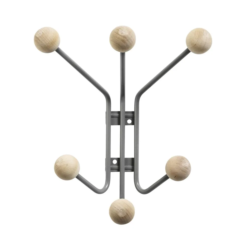 Bill XS kapstok, grijs Maze