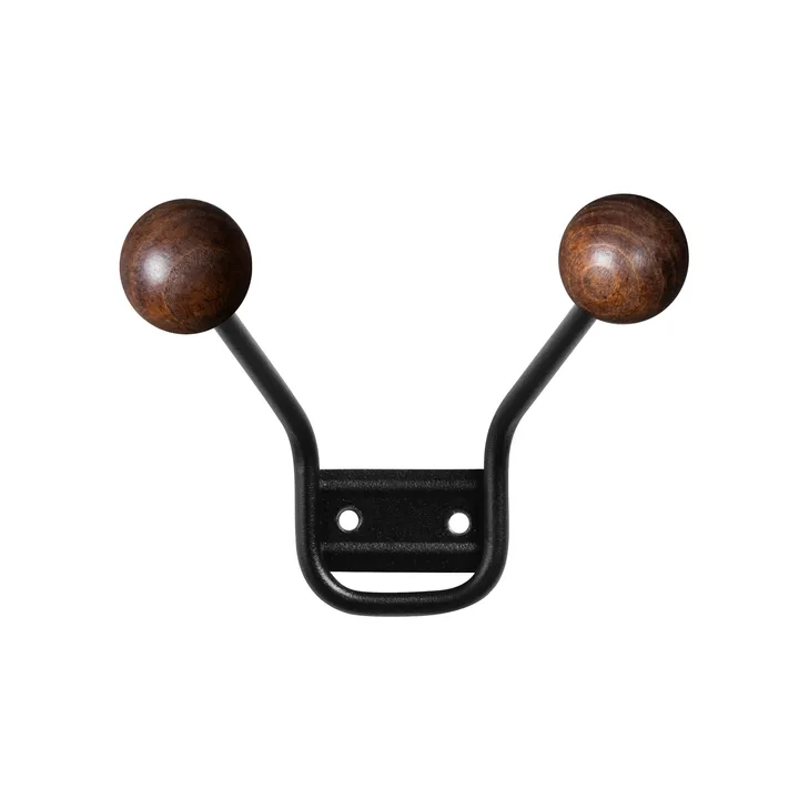 Bill XXS kapstok - Zwart-donkerbruin - Maze