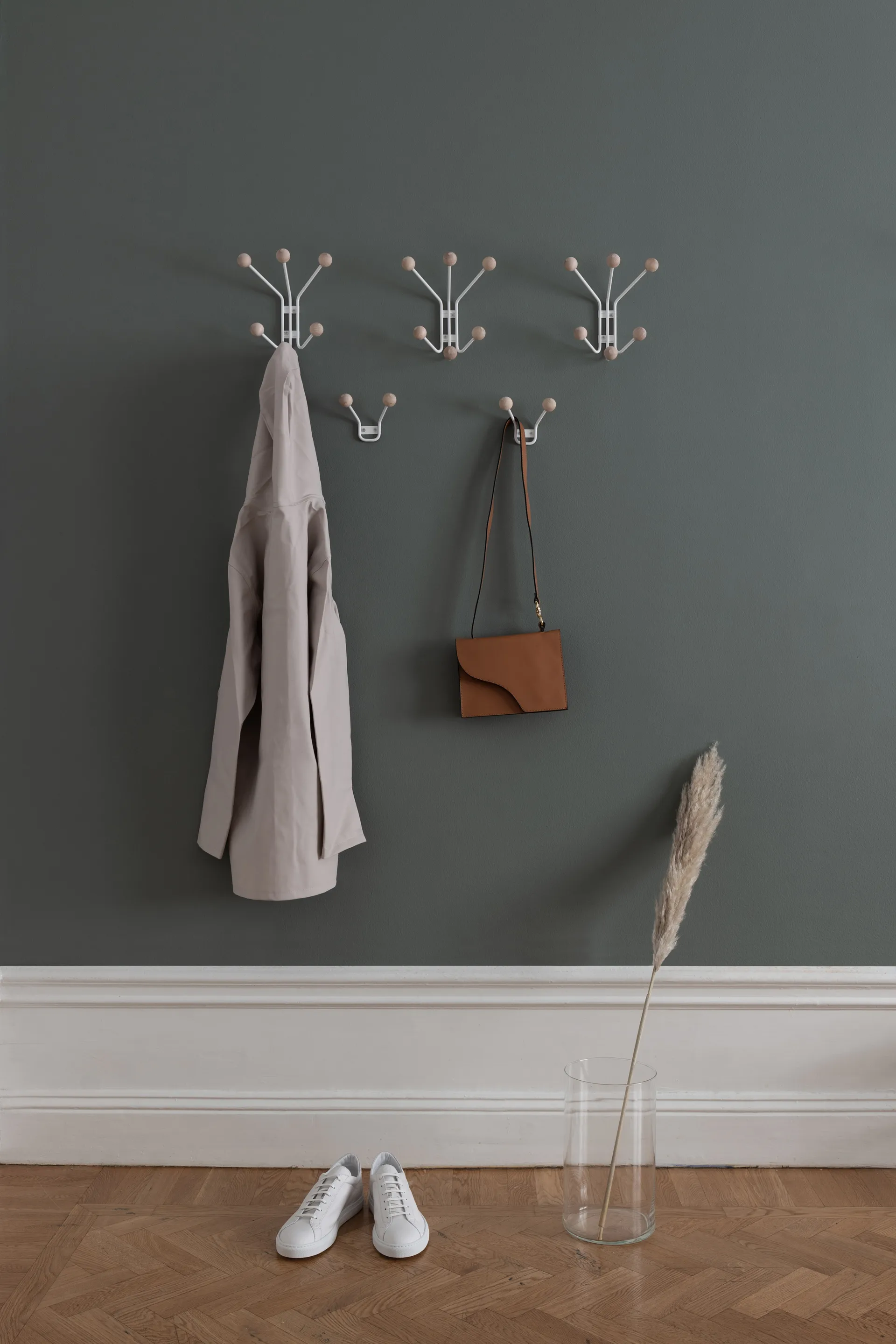 Bill XXS kledinghangers, Greige Maze