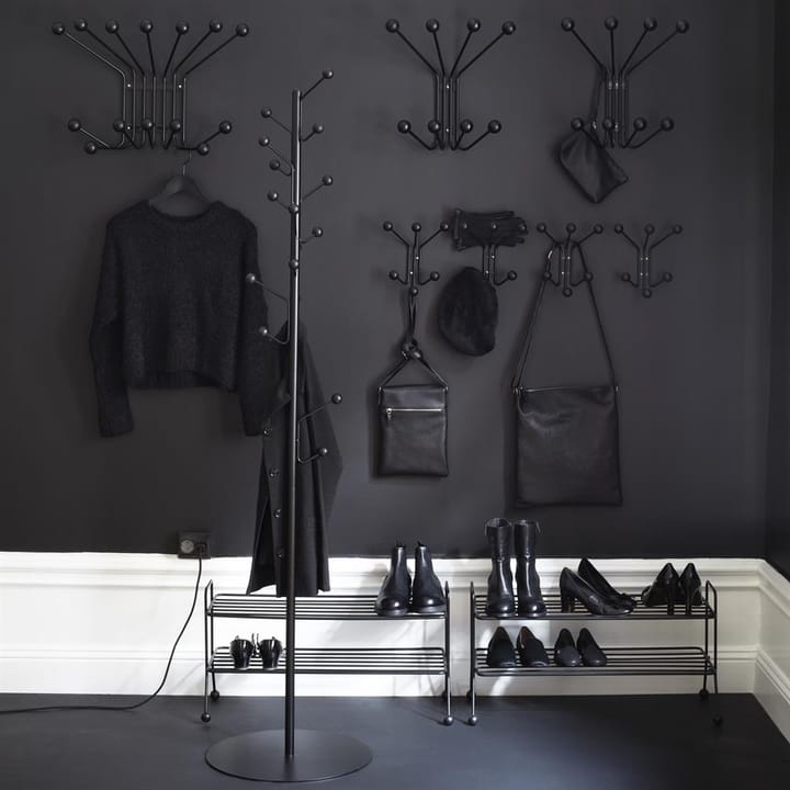 Bill XXS kledinghangers, zwart Maze