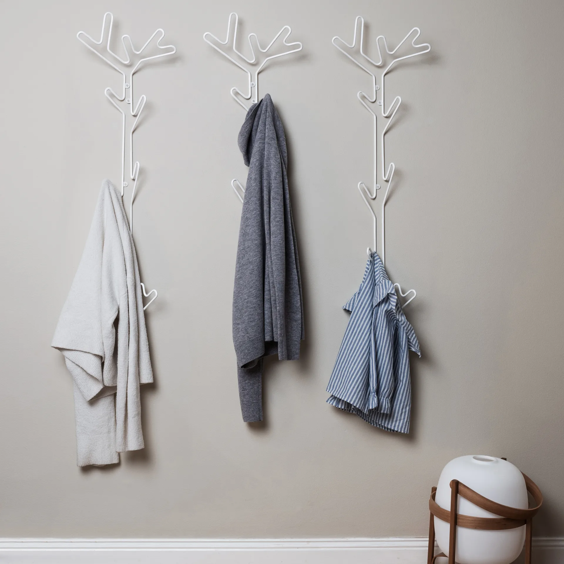 Branch haak, wit Maze