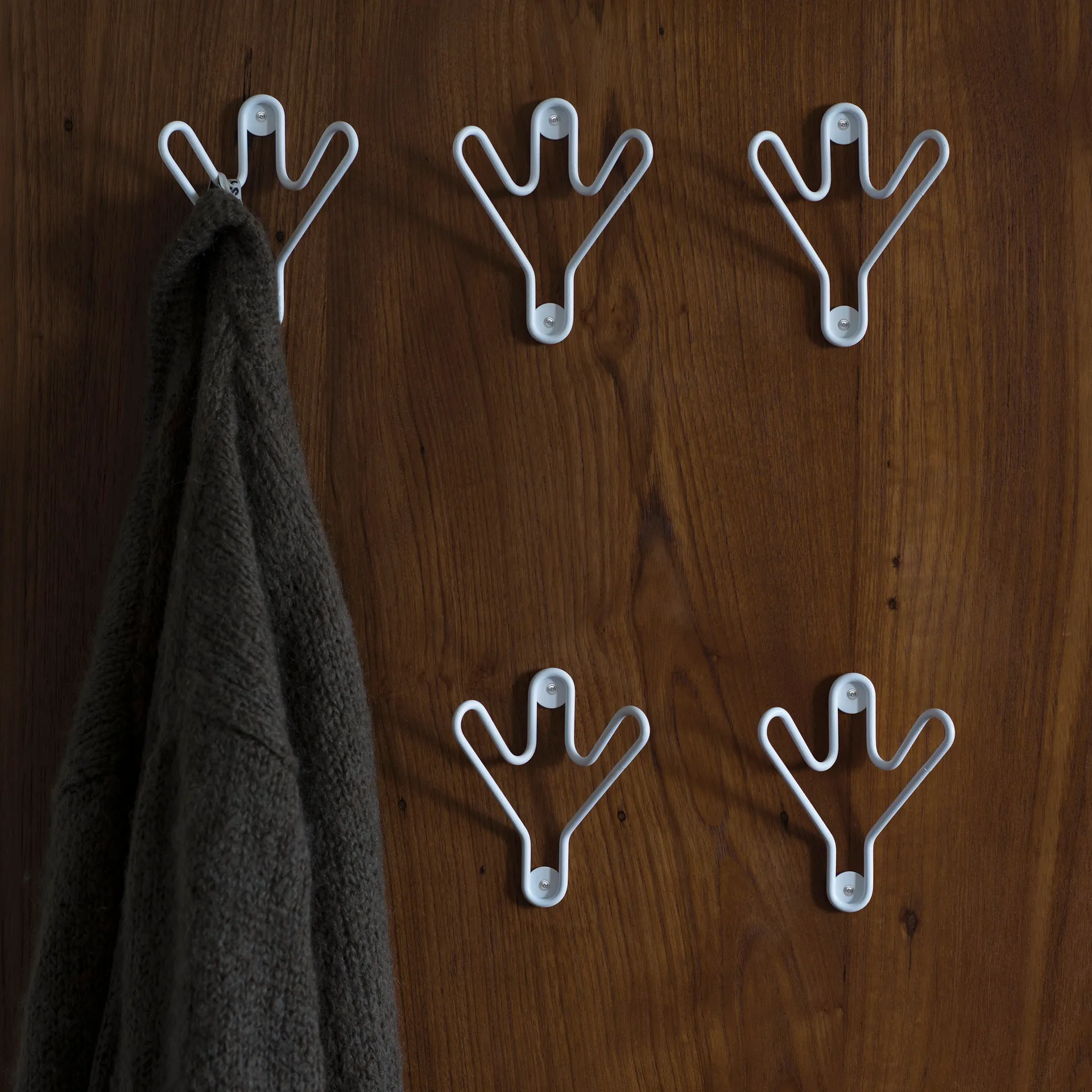 Buddy kapstok, wit Maze