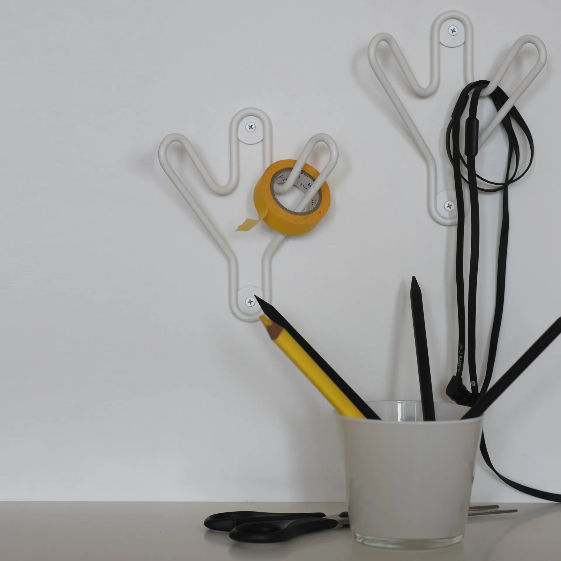 Buddy kapstok, wit Maze