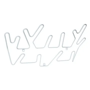 Crown kapstok - wit - Maze