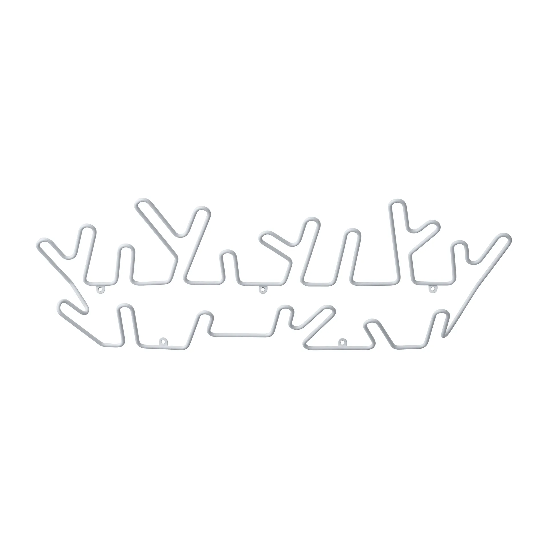 Crown L hanger, White Maze