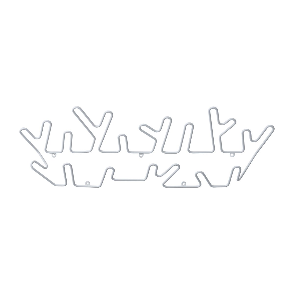 Maze Crown L hanger White | Scandinavisch Interieur | Haken & hangers | Wit
