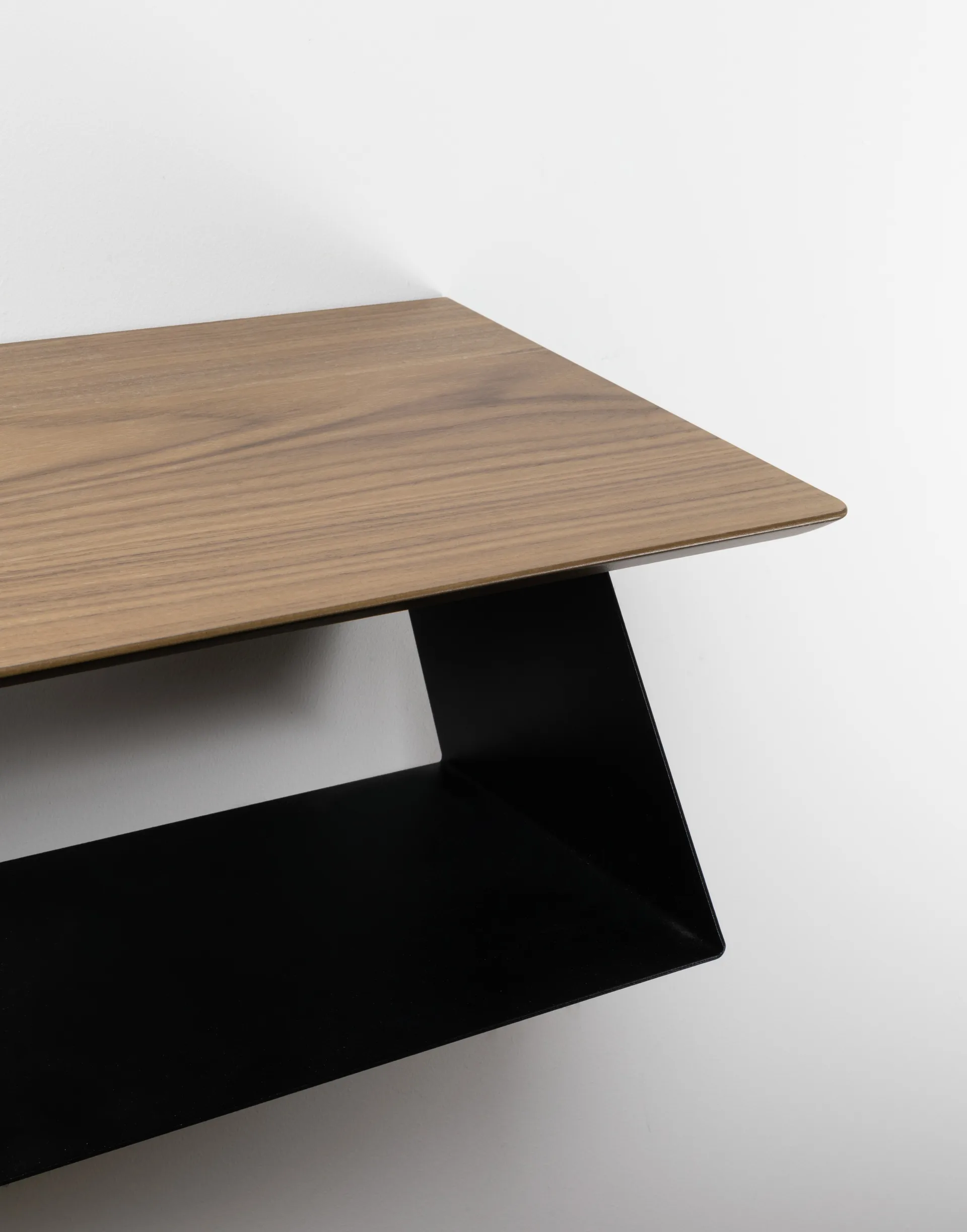 Edgy plank, Zwart-walnoot Maze