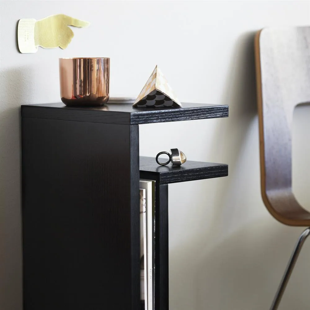 F-Plank zwart, plank naar rechts Maze