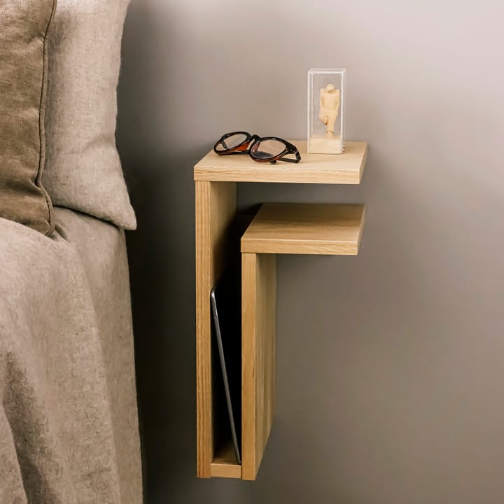 F-shelf muurplank eikenhout, Plank naar rechts Maze