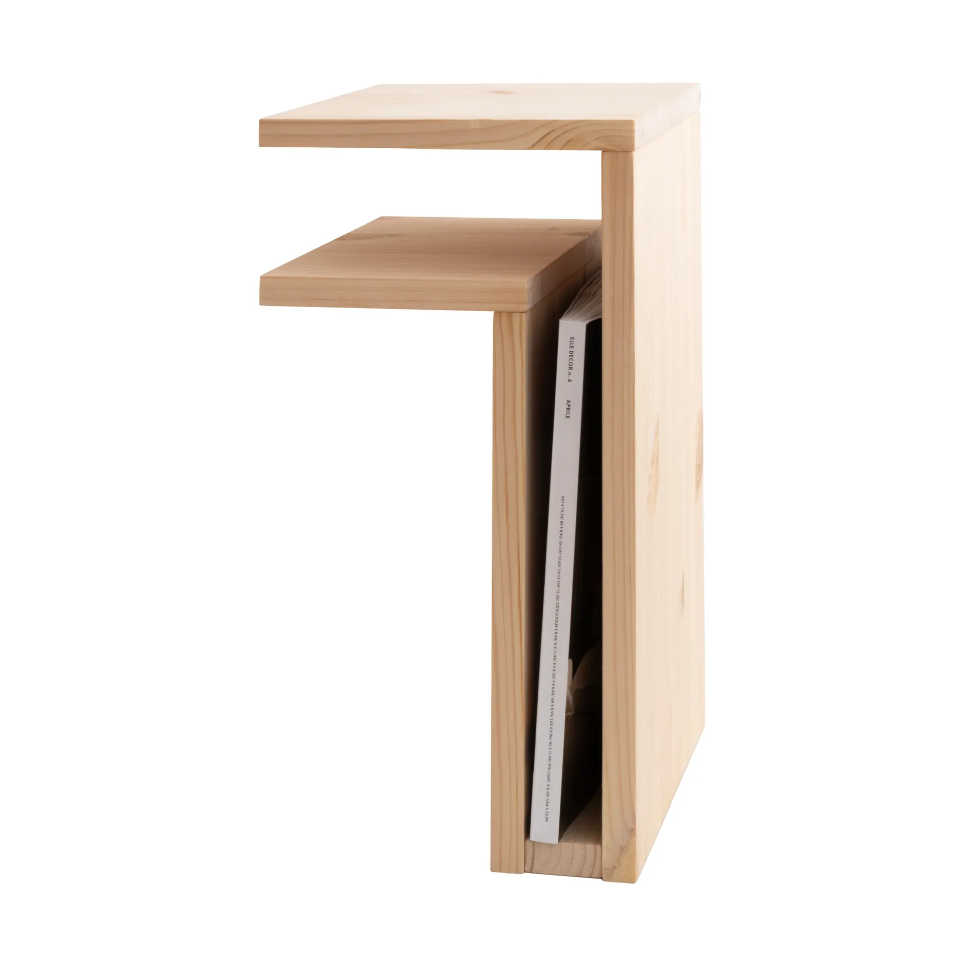 F-shelf Play DIY wandplank, Pine, left Maze