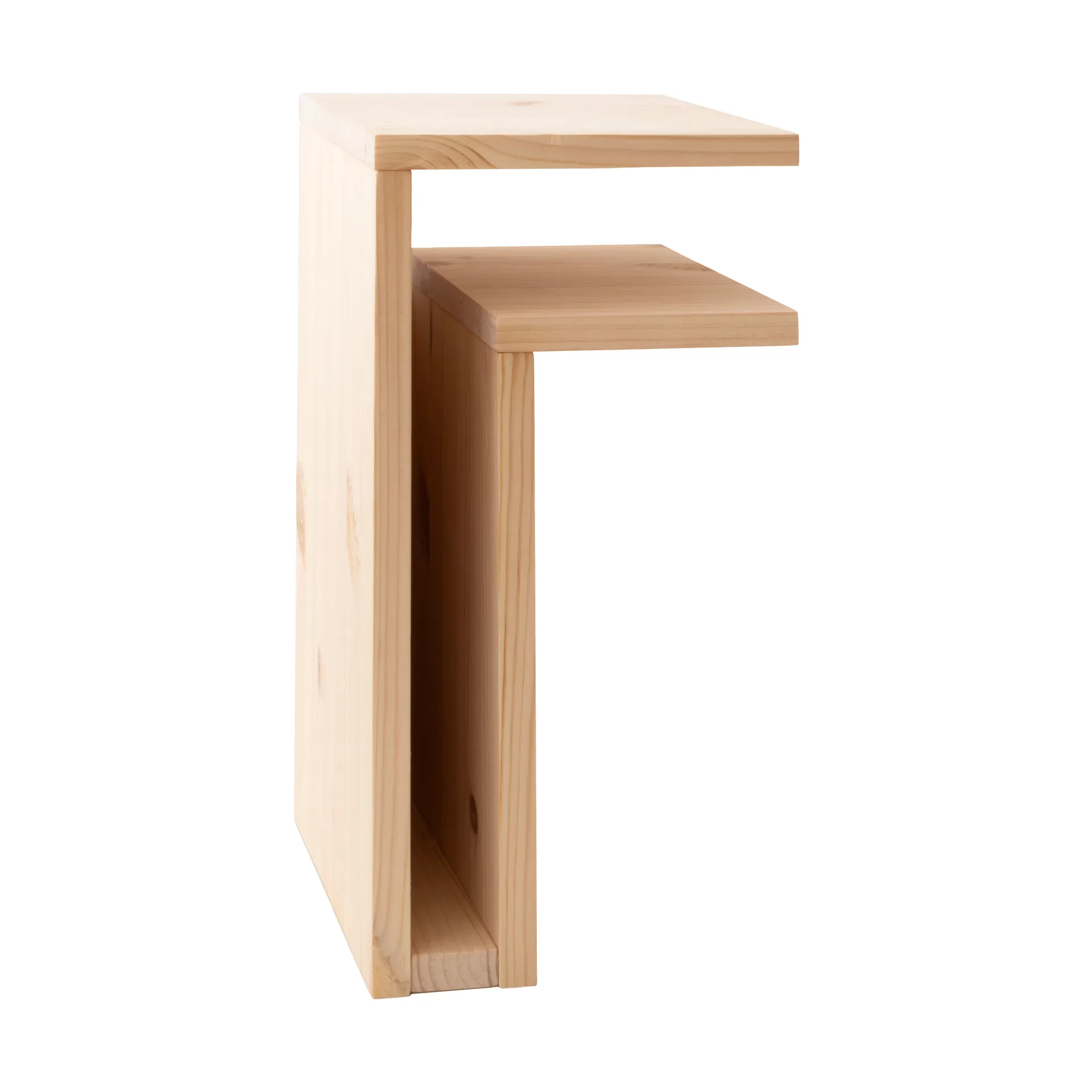 F-shelf Play DIY wandplank, Pine, right Maze