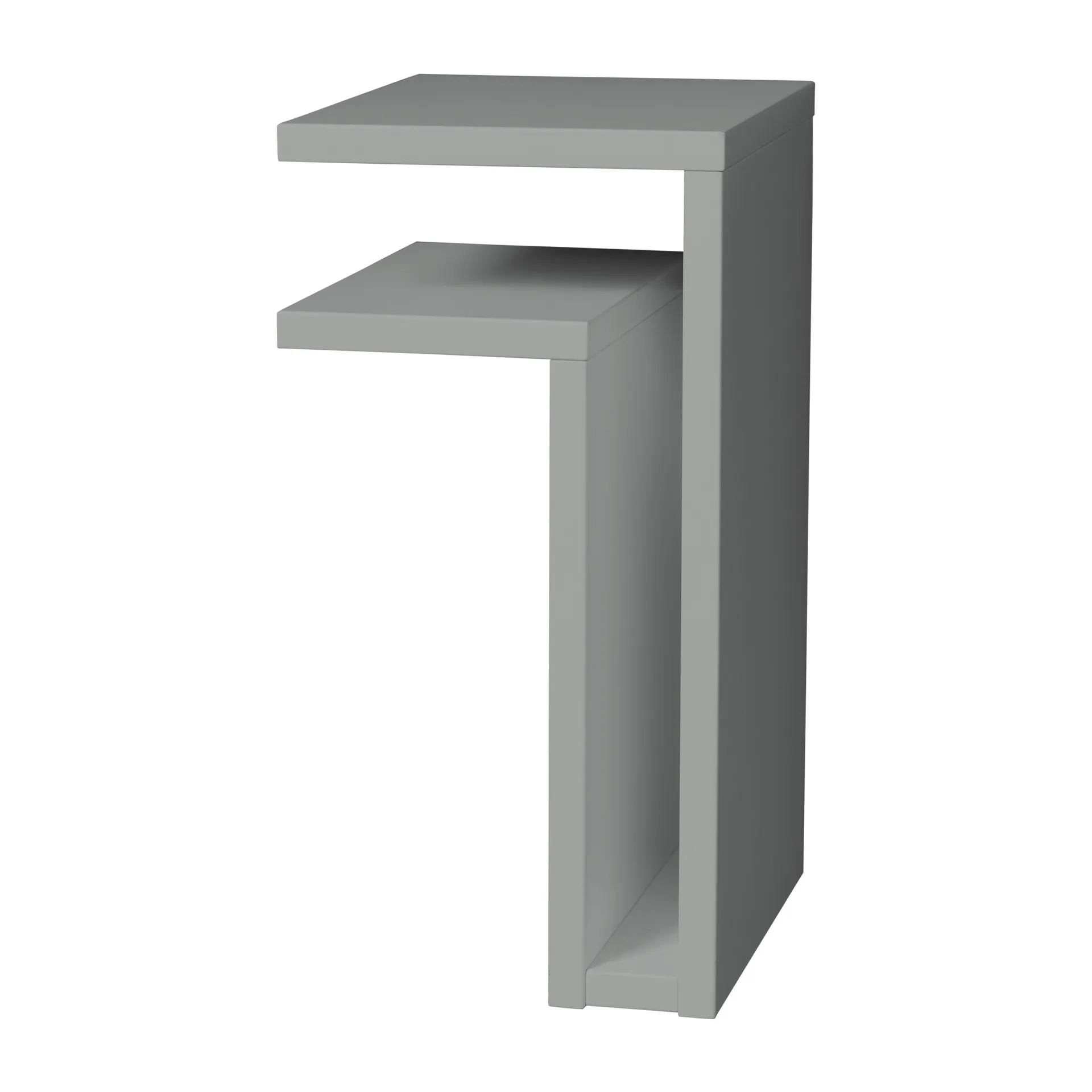 F-shelf wandplank silk grey, Plank links Maze