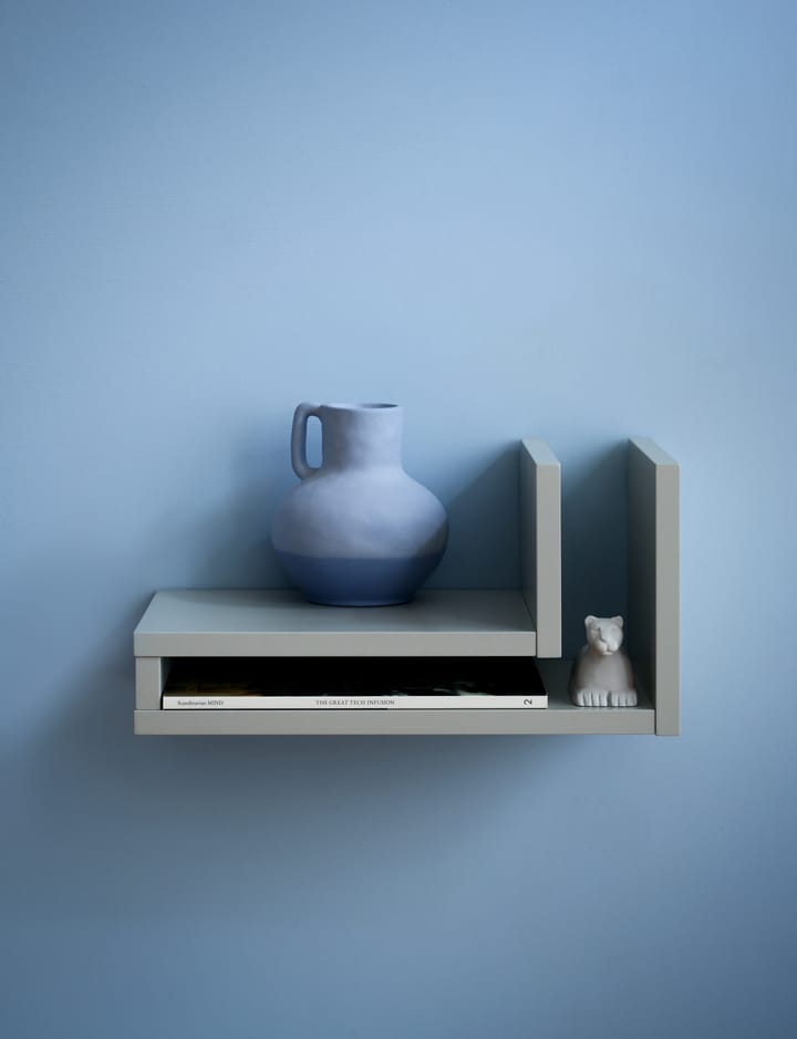 F-shelf wandplank silk grey, Plank links Maze