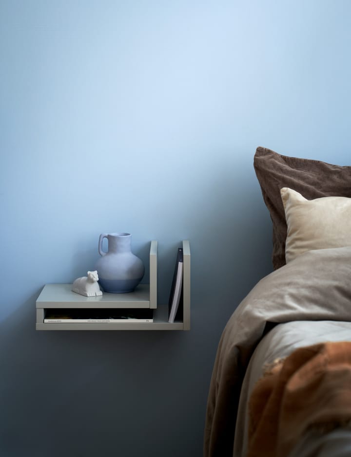 F-shelf wandplank silk grey, Plank links Maze