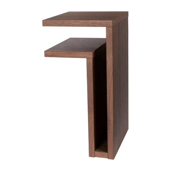 F-shelf wandplank walnoot - plank naar links - Maze