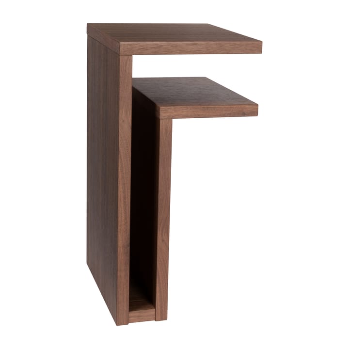 F-shelf wandplank walnoot - plank naar rechts - Maze