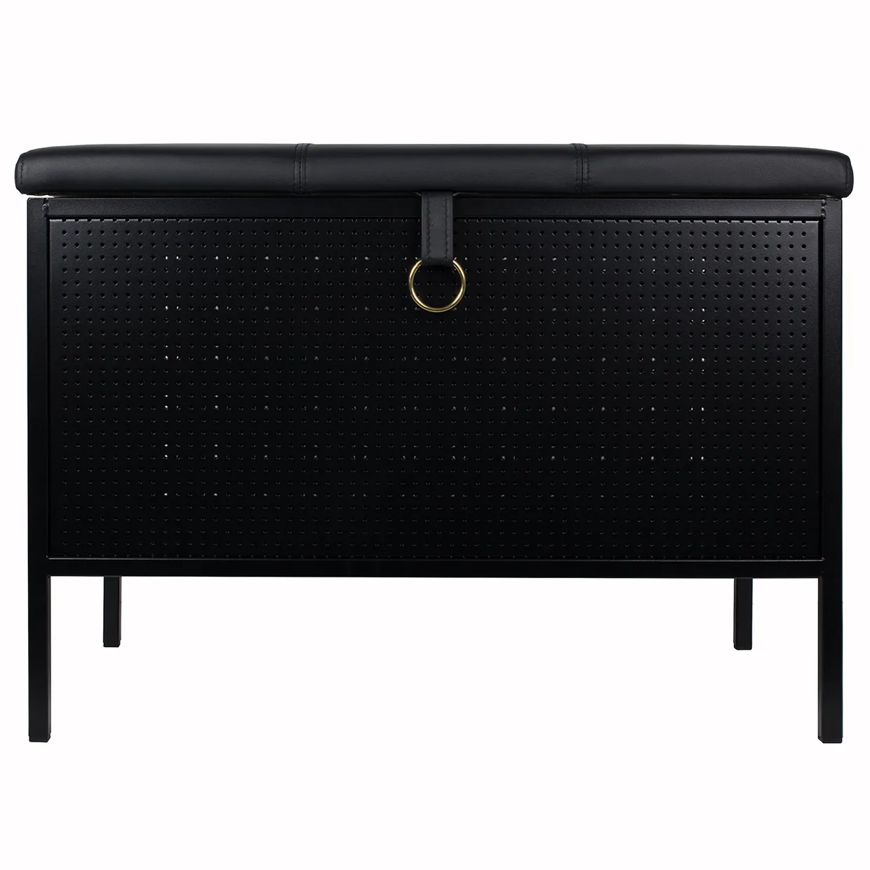 Frank opbergbankje, Zwart Maze