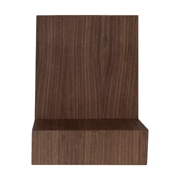 L-shelf wandplank - Walnoot, 30x38x29 cm - Maze