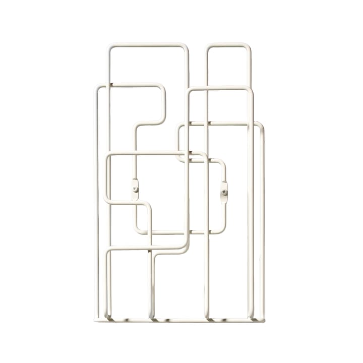 Little Saturday tijdschriftenrek, Wit Maze