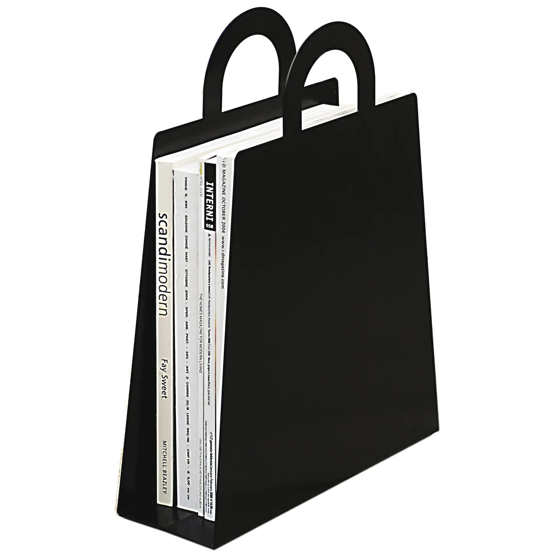 MagBag tijdschriftenhouder, zwart Maze