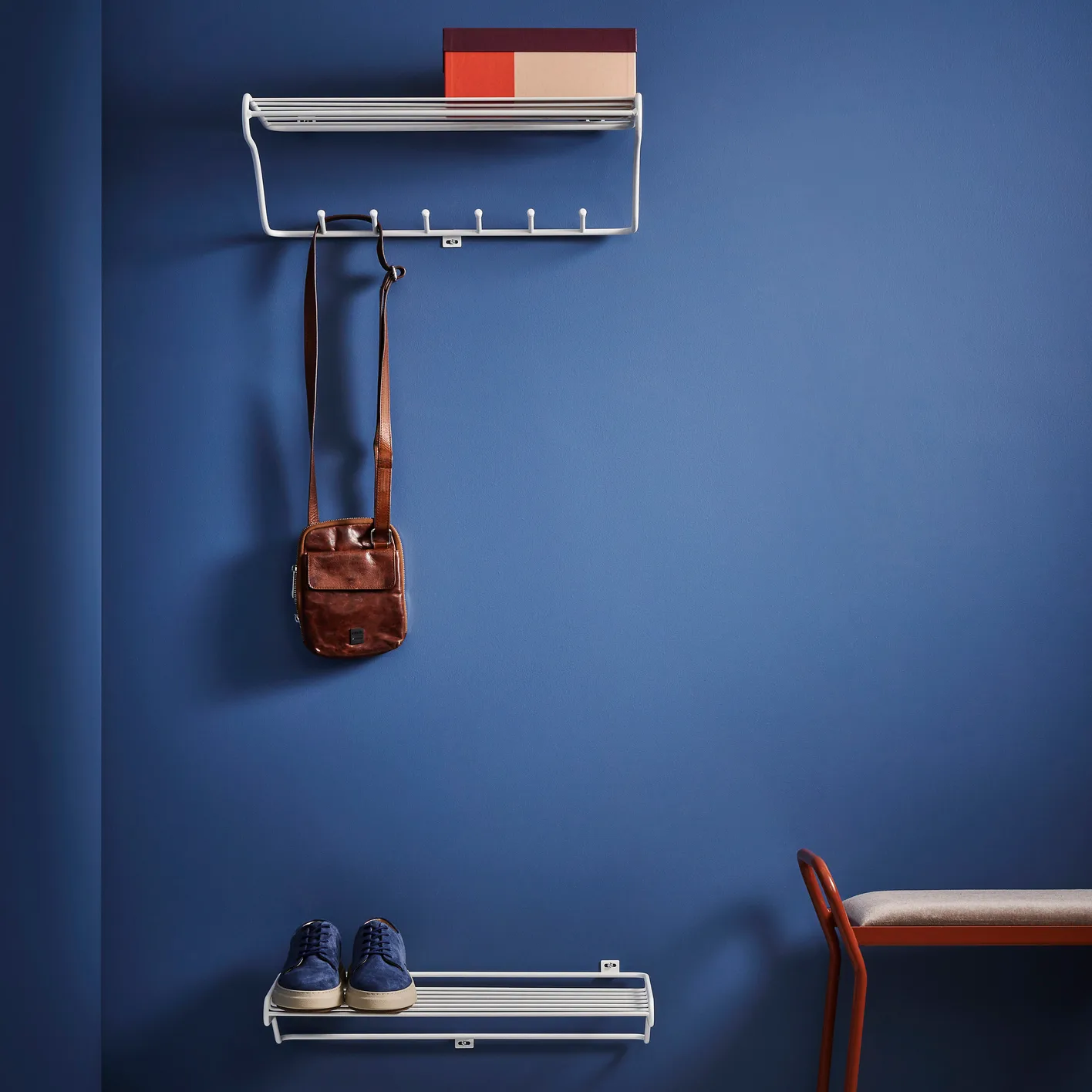 Maze schoenenplank, wit Maze