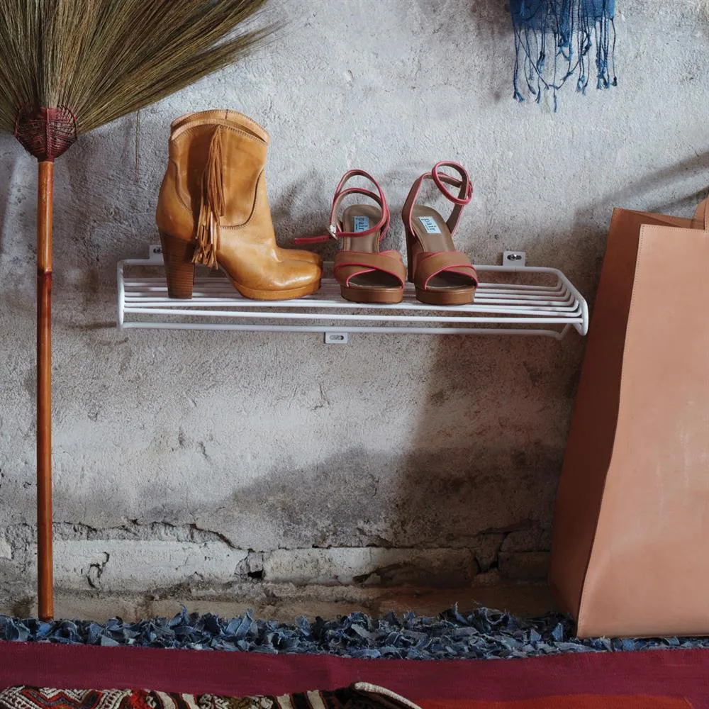 Maze schoenenplank, wit Maze