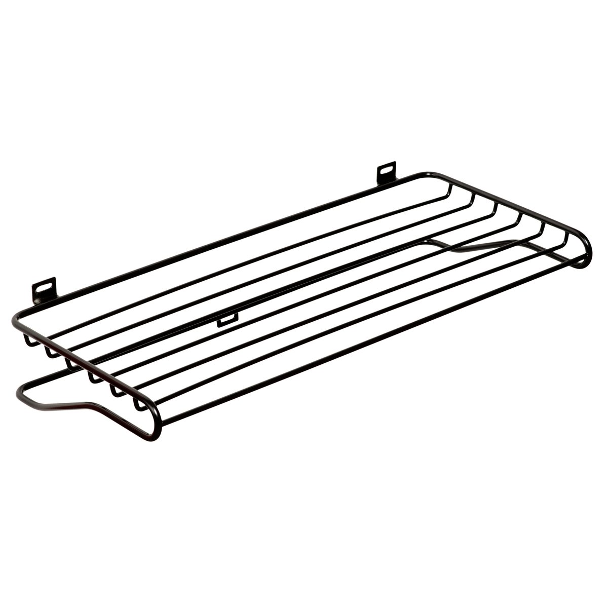 Maze schoenenplank zwart | Scandinavisch Interieur | Schoenenrekken | Zwart