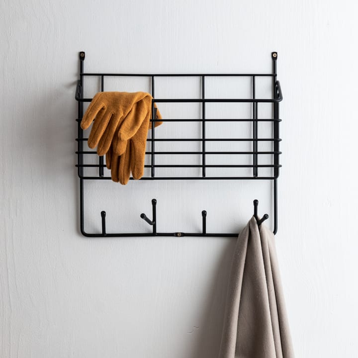 Mitten plank S, Zwart Maze