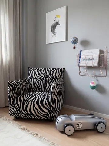 Mitten shelf plank junior - Lichtroze, 38,6x35,2x8,6 cm - Maze