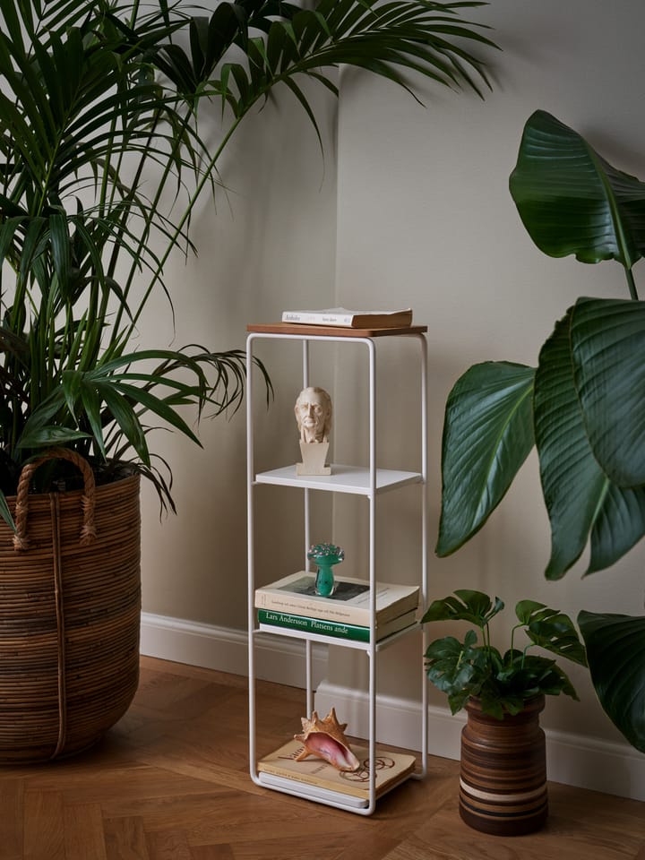 Mixrack Floor Shelf L rek 26x19x82,2 cm, Oak-white Maze