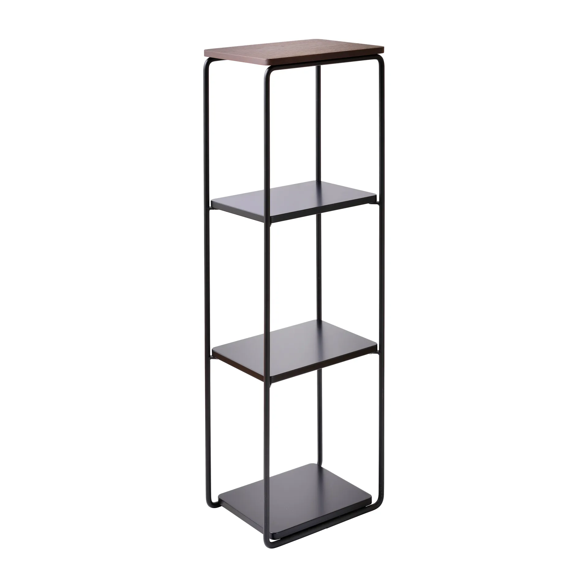 Mixrack Floor Shelf L rek 26x19x82,2 cm, Stained oak-black Maze