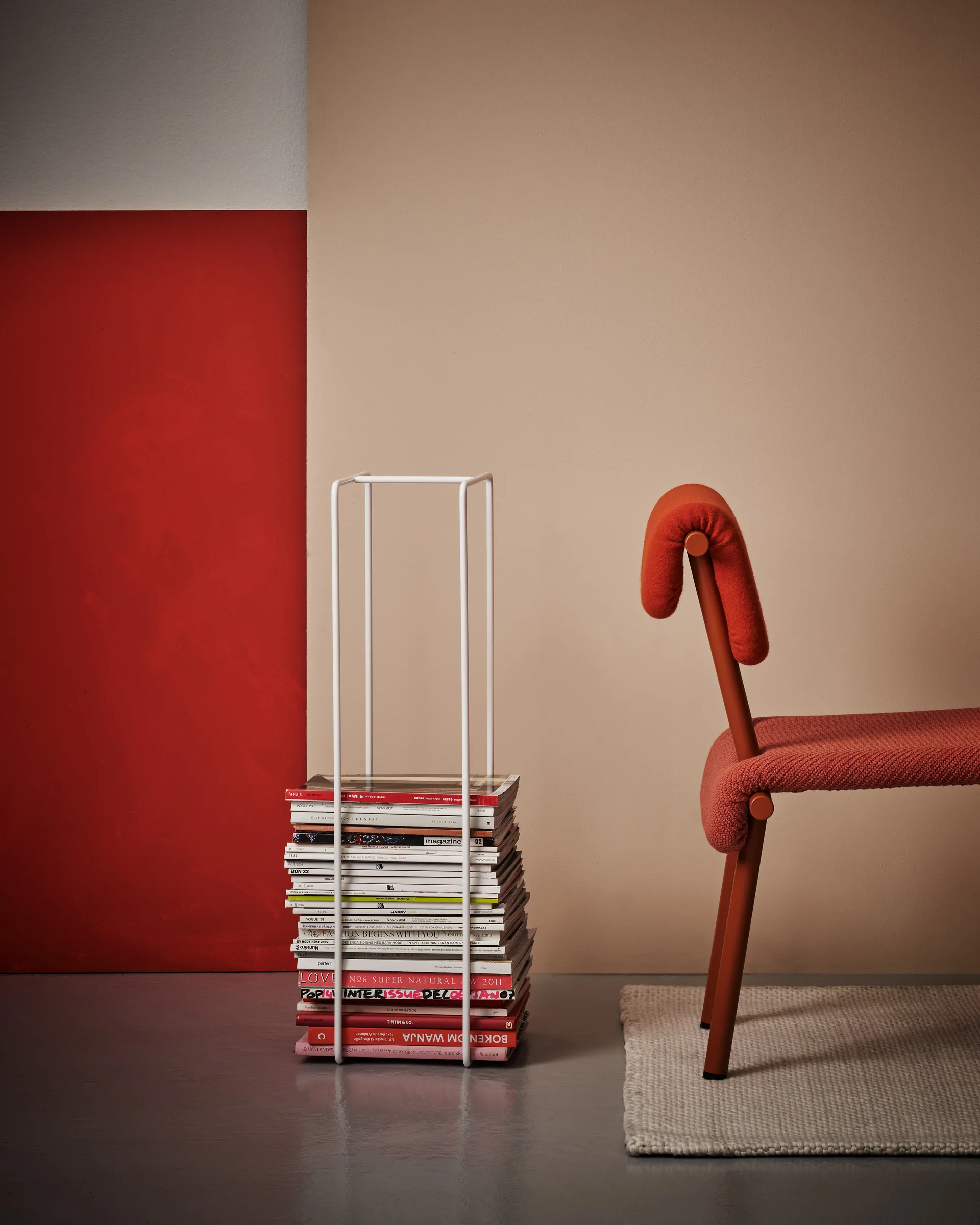 Mixrack opbergrek L, Wit Maze