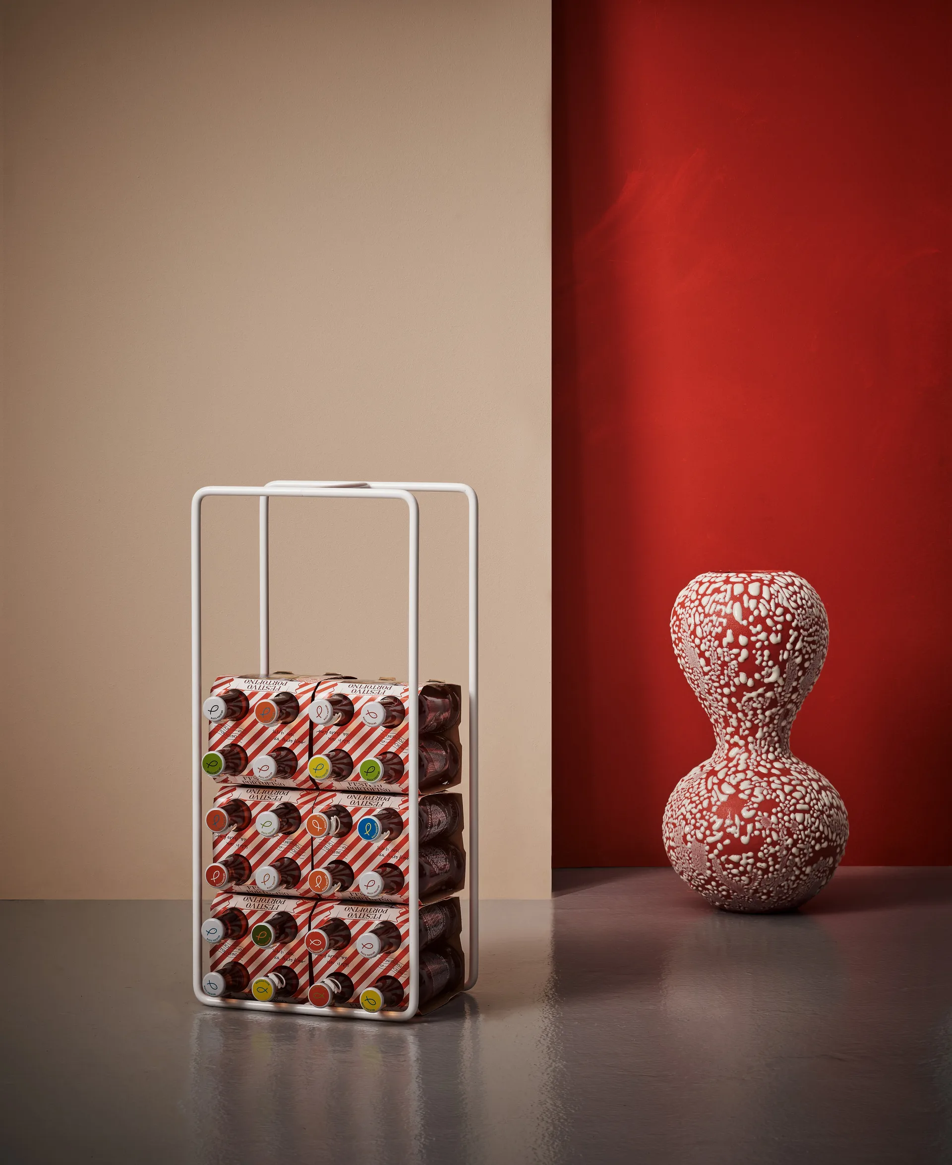 Mixrack opbergrek, Wit Maze