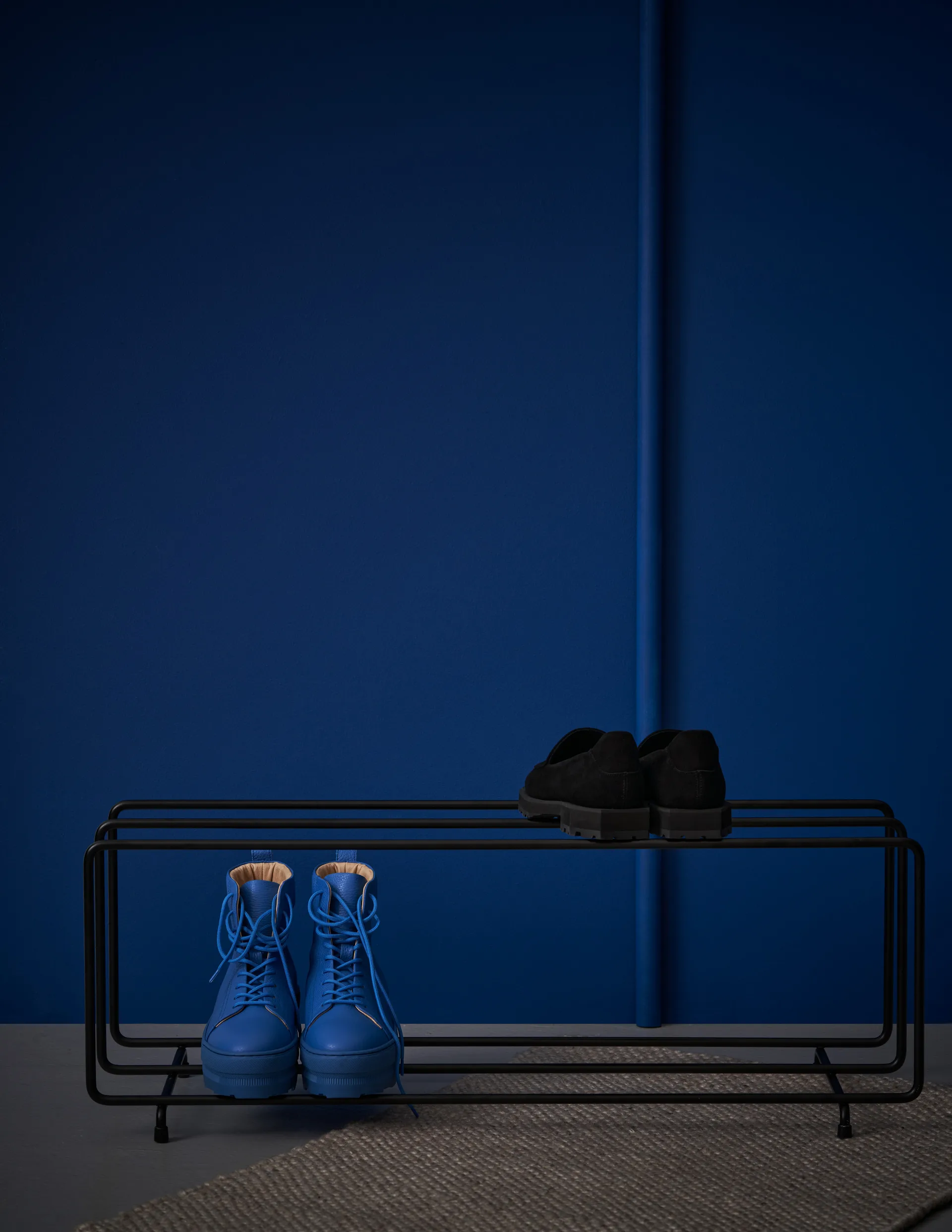 Mixrack schoenenrek L, Zwart Maze