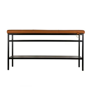 Nancy schoenenrek - zwart-cognac - Maze