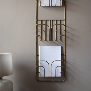 Now magazine houder - Messing - Maze
