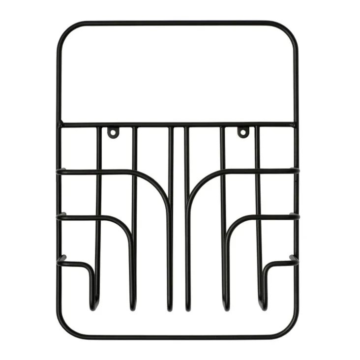 Maze Now S tijdschriftenhouder zwart | Scandinavisch Interieur | Tijdschriftenrekken | Zwart