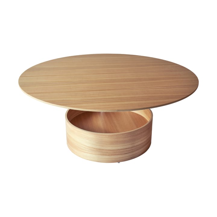 Parasol L salontafel Ø90 cm, Oak Maze