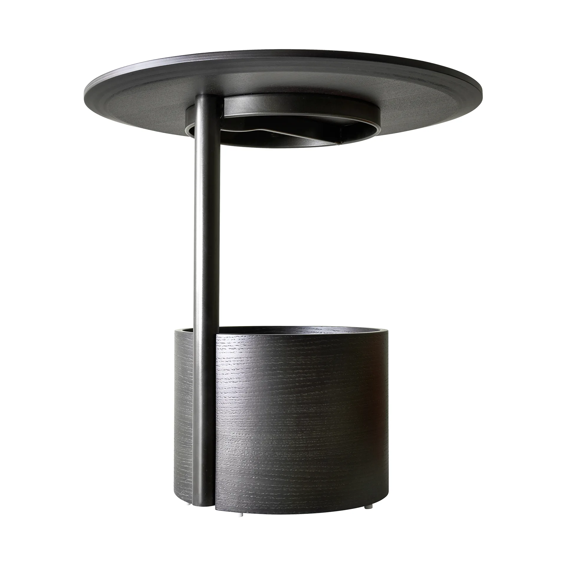 Parasol S salontafel Ø50 cm, Dark stained oak Maze