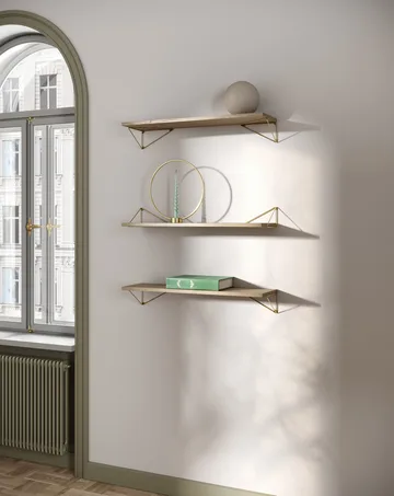 Pythagoras Bundle A plankensysteem eiken-messing - Maze