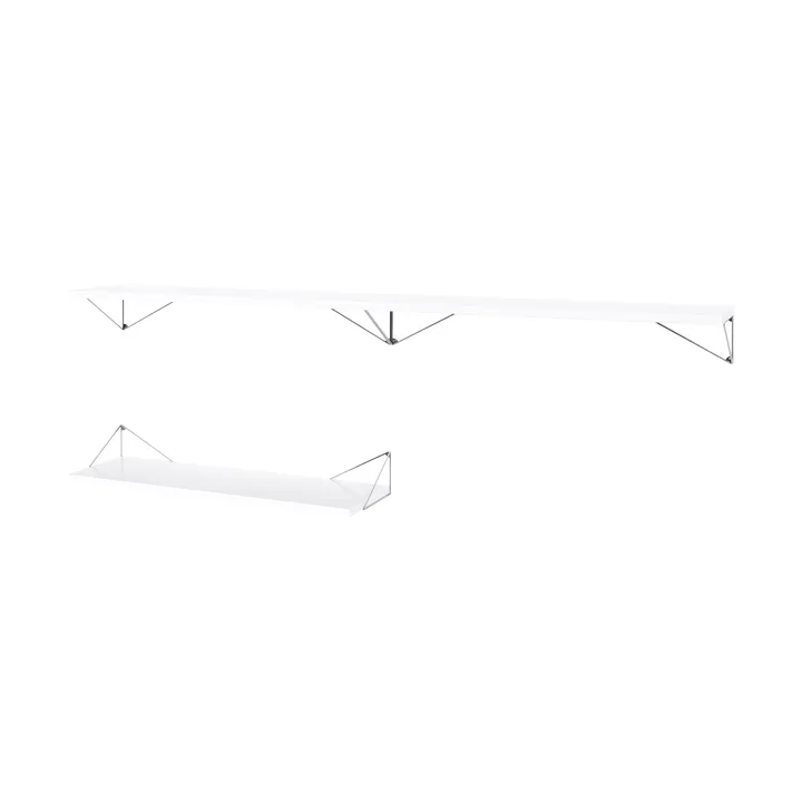 Pythagoras Bundle A plankensysteem wit-chroom - Maze