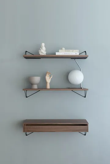 Pythagoras Bundle C plankensysteem walnoot-zwart - Maze